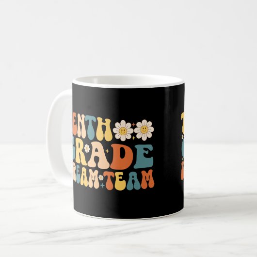 Zehnte Traummannschaft Kaffeetasse (Vorderseite Links)