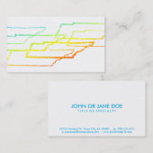 Zehntelrose Visitenkarte (Vorne/Hinten)