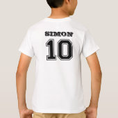 Zehnter Geburtstag| zweistelliger Geburtstag T-Shirt (Rückseite)