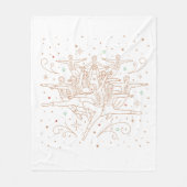 Zehnter Tag der Fleece Throw Blanket (Vorderseite)