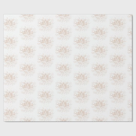 Zehnter Tag der Weihnachtsgeschenk Wrapping Paper Geschenkpapier (Flach)