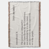 Zehnter Verfassungszusatz Decke (Vorderseite Vertikal)