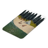 Zehntes Camping am Fluss Magnet (Linke Seite)