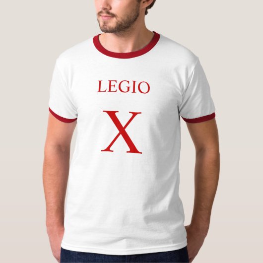 Zehntes Legions-Shirt T-Shirt (Vorderseite)