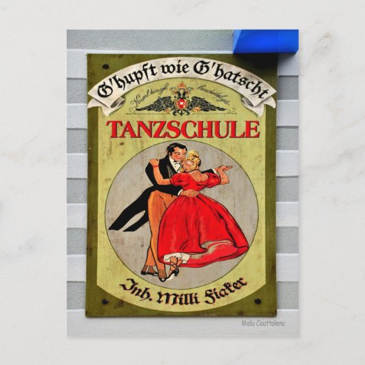 Zeichen 11 Postkarte (Vorderseite)