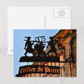 Zeichen 2 Postkarte (Vorne/Hinten)