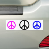 Zeichen 3peace autoaufkleber (Auf Auto)