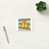 Zeichen 450danger post-it klebezettel (Büro)