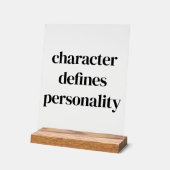 Zeichen Akryllisches Zeichen Acrylschild (Winkel)