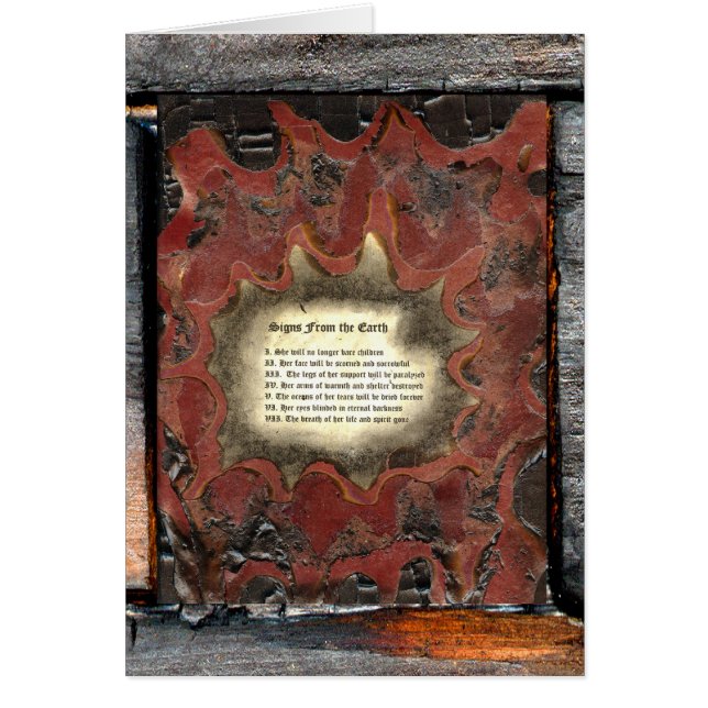 Zeichen aus der Erde (Vorne)