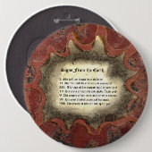 Zeichen aus der Erde Button (Vorne & Hinten)