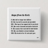 Zeichen aus der Erde Button (Vorderseite)