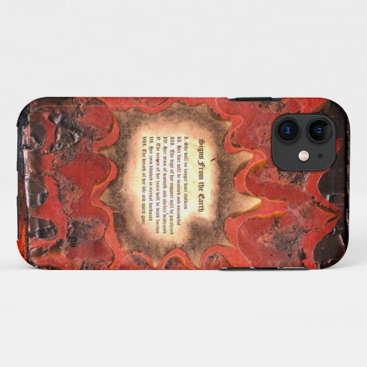 Zeichen aus der Erde Case-Mate iPhone Hülle (Rückseite (Horizontal))