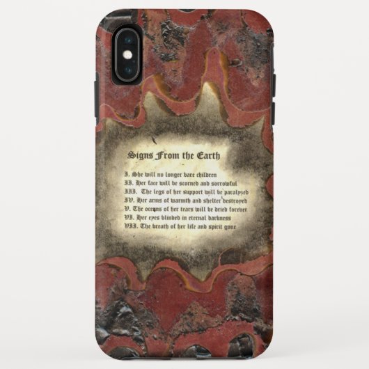 Zeichen aus der Erde Case-Mate iPhone Hülle (Rückseite)