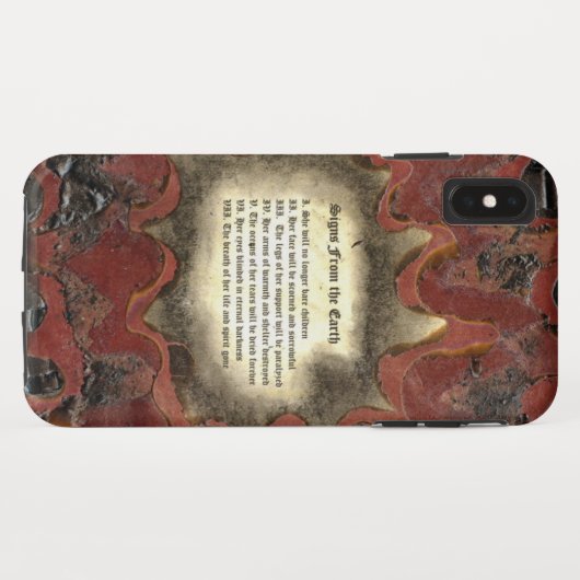 Zeichen aus der Erde Case-Mate iPhone Hülle (Rückseite (Horizontal))