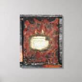 Zeichen aus der Erde Leinwanddruck (Vorderseite)