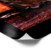 Zeichen aus der Erde Poster (Ecke)