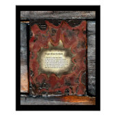 Zeichen aus der Erde Poster (Vorderseite)