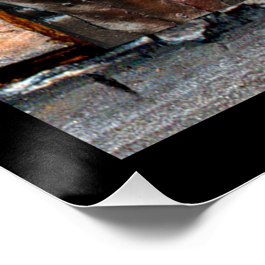 Zeichen aus der Erde Poster (Ecke)