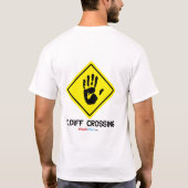 Zeichen C. Diff Crossing T-Shirt (Rückseite)