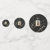 Zeichen Confetti Konfetti (Rückseiten)