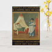 Zeichen, das die Services einer Hebamme annonciert Karte (Gelbe Blume)