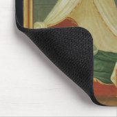 Zeichen, das die Services einer Hebamme annonciert Mousepad (Ecke)