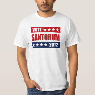 ZEICHEN DER ABSTIMMUNGS-SANTORUM 2012 T-Shirt