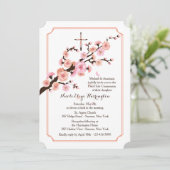 Zeichen der Frühlingseinladung Einladung (Stehend Vorderseite)