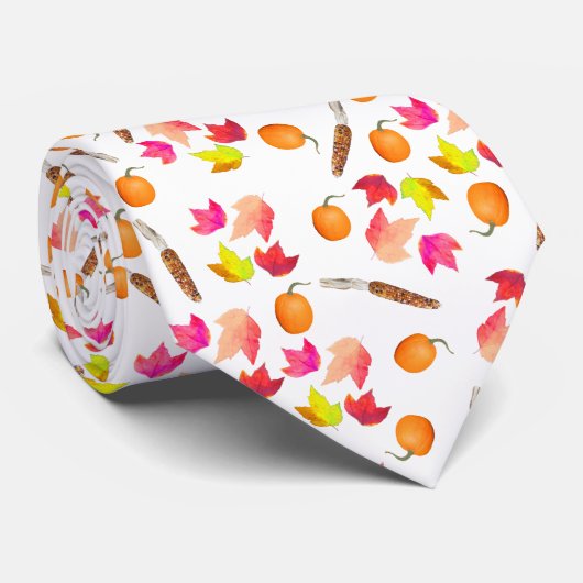 Zeichen der Herbstsaison Krawatte (Gerollt)