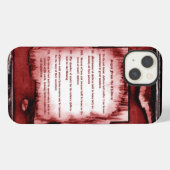 Zeichen der Kinder iPhone Hülle (Rückseite (Horizontal))