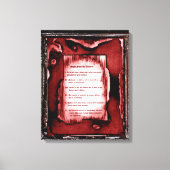 Zeichen der Kinder Leinwanddruck (Vorderseite)