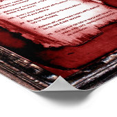 Zeichen der Kinder Poster (Ecke)