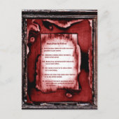 Zeichen der Kinder Postkarte (Vorderseite)