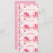 Zeichen der Liebe Feiertagskarte (Vorne/Hinten)