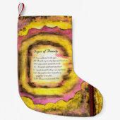 Zeichen der Schönheit Kleiner Weihnachtsstrumpf (Vorderseite)