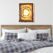 Zeichen der Schönheit Leinwanddruck (Insitu (Schlafzimmer))