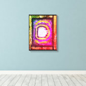 Zeichen der Schönheit Leinwanddruck (Insitu (Holzboden))