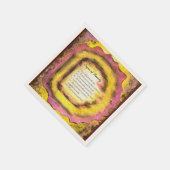 Zeichen der Schönheit Serviette (Ecke)