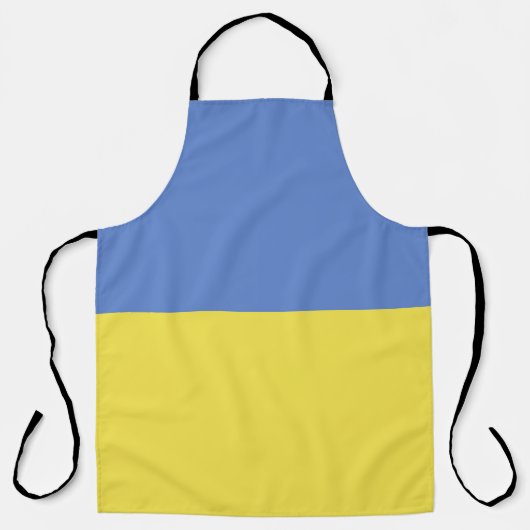 Zeichen der Ukraine-Flagge Schürze (Vorderseite)
