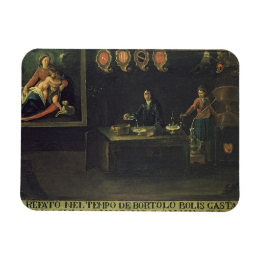 Zeichen der Venezianischen ApothekerGilde, 1729 (P Magnet (Horizontal)