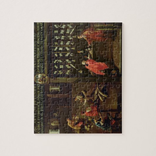 Zeichen der venezianischen Innung der Puzzle (Vertikal)