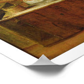 Zeichen der Venezianischen Konditorei (Panel) Poster (Ecke)