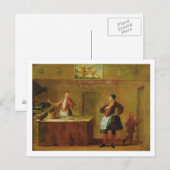 Zeichen der Venezianischen Konditorei (Panel) Postkarte (Vorne/Hinten)