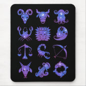 Zeichen der Zodiac-Mousepad Mousepad (Vorne)