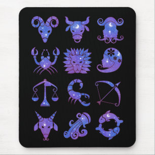 Zeichen der Zodiac-Mousepad Mousepad