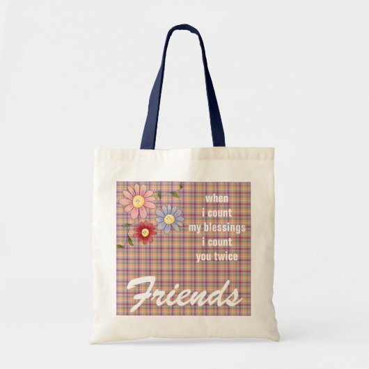 Zeichen des Frühlings-Freundschafts-Geschenks Tragetasche (Vorne)