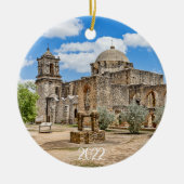 Zeichen des Glaubens, Mission San Jose 2 Keramik Ornament (Vorne)