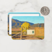 Zeichen des Herbstes 1931 von Maynard Dixon Mitteilungskarte (Vorderseite/Rückseite Beispiel)