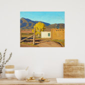 Zeichen des Herbstes 1931 von Maynard Dixon Poster (Küche)